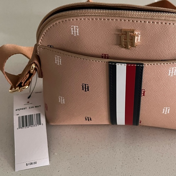 Tommy Hilfiger Tan Crossbody Bag - Picture 5 of 9